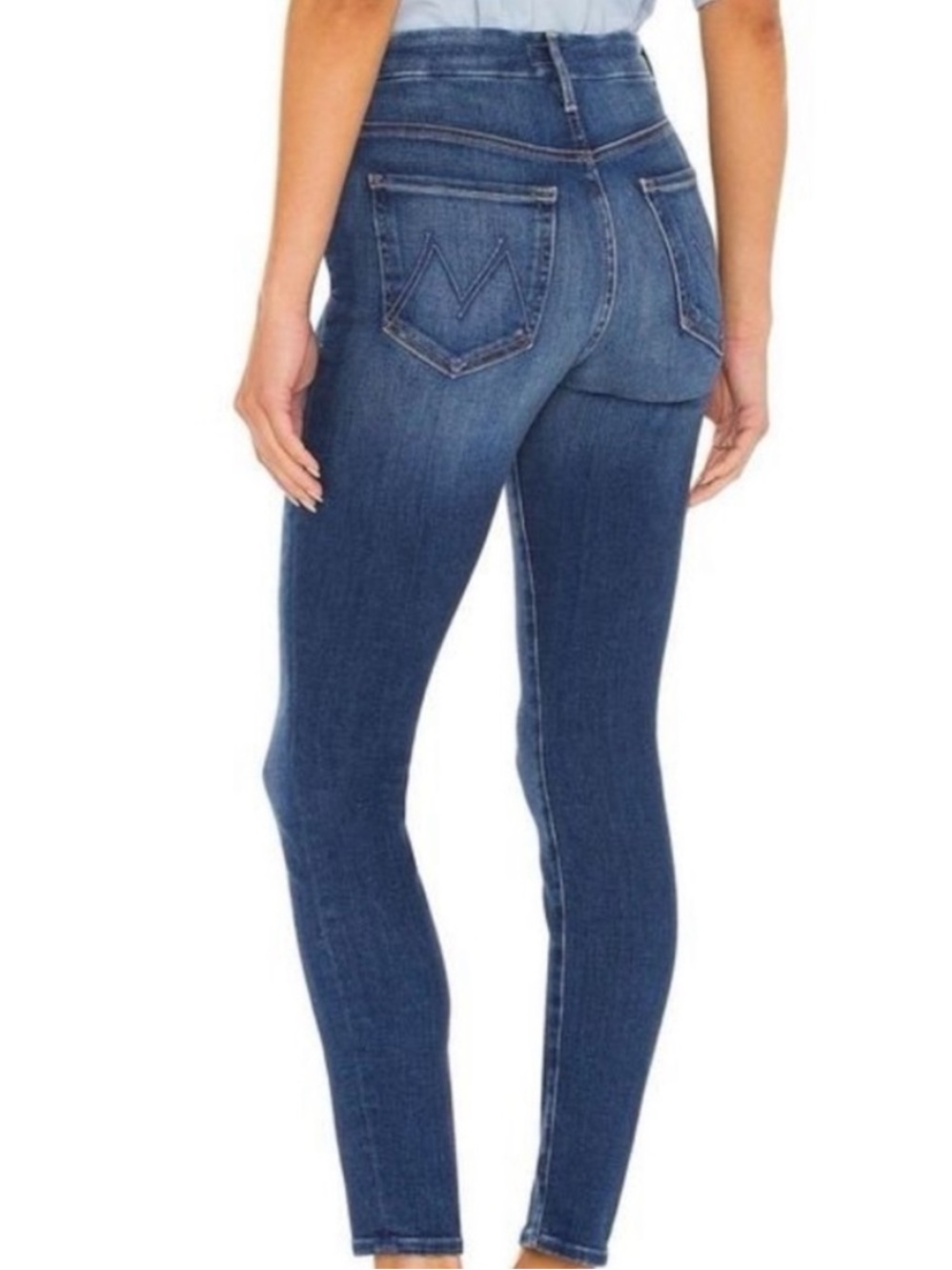 MOTHER High Waisted Looker Jeans in Getalongs